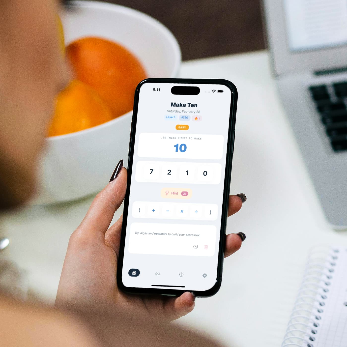 Make Ten — iOS · Puzzle Game