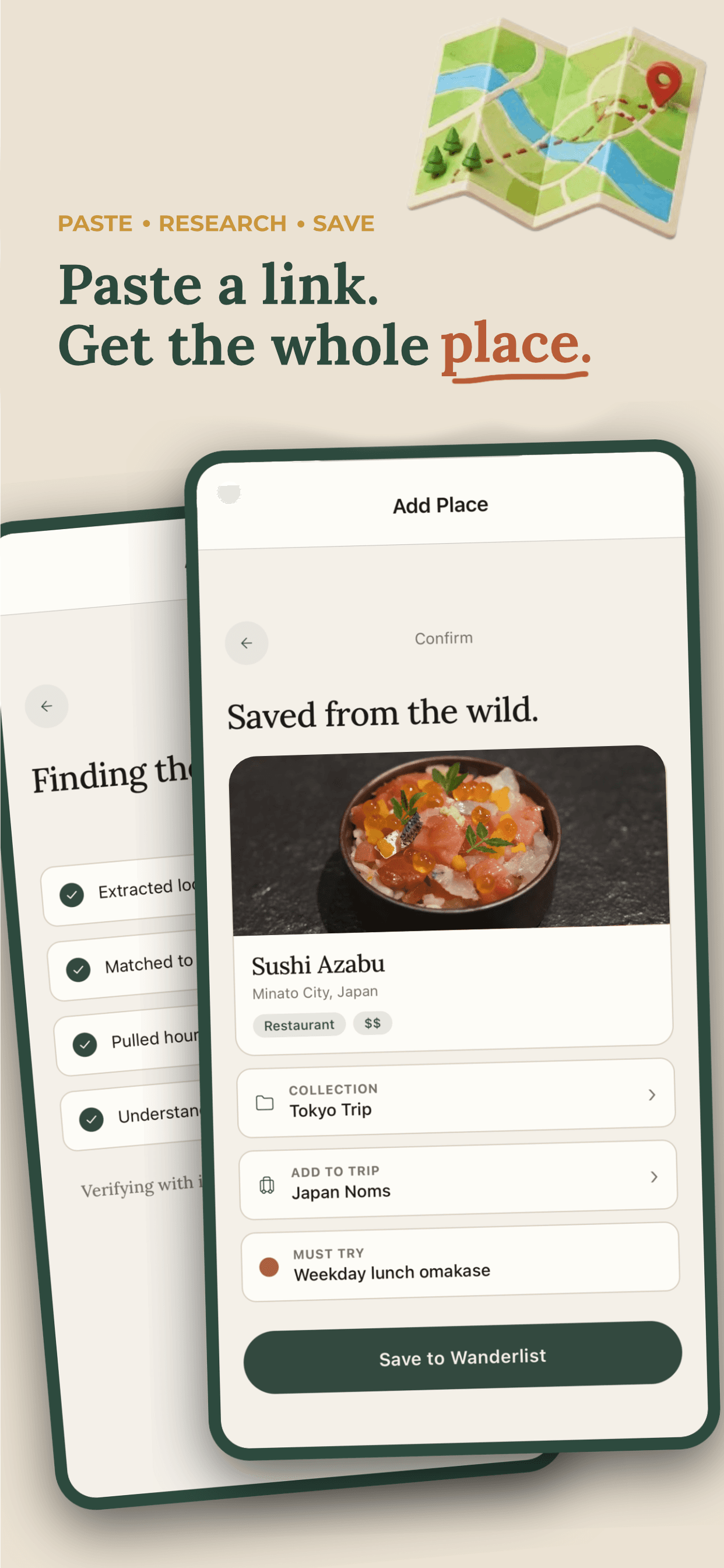 Wanderlist screenshot 1